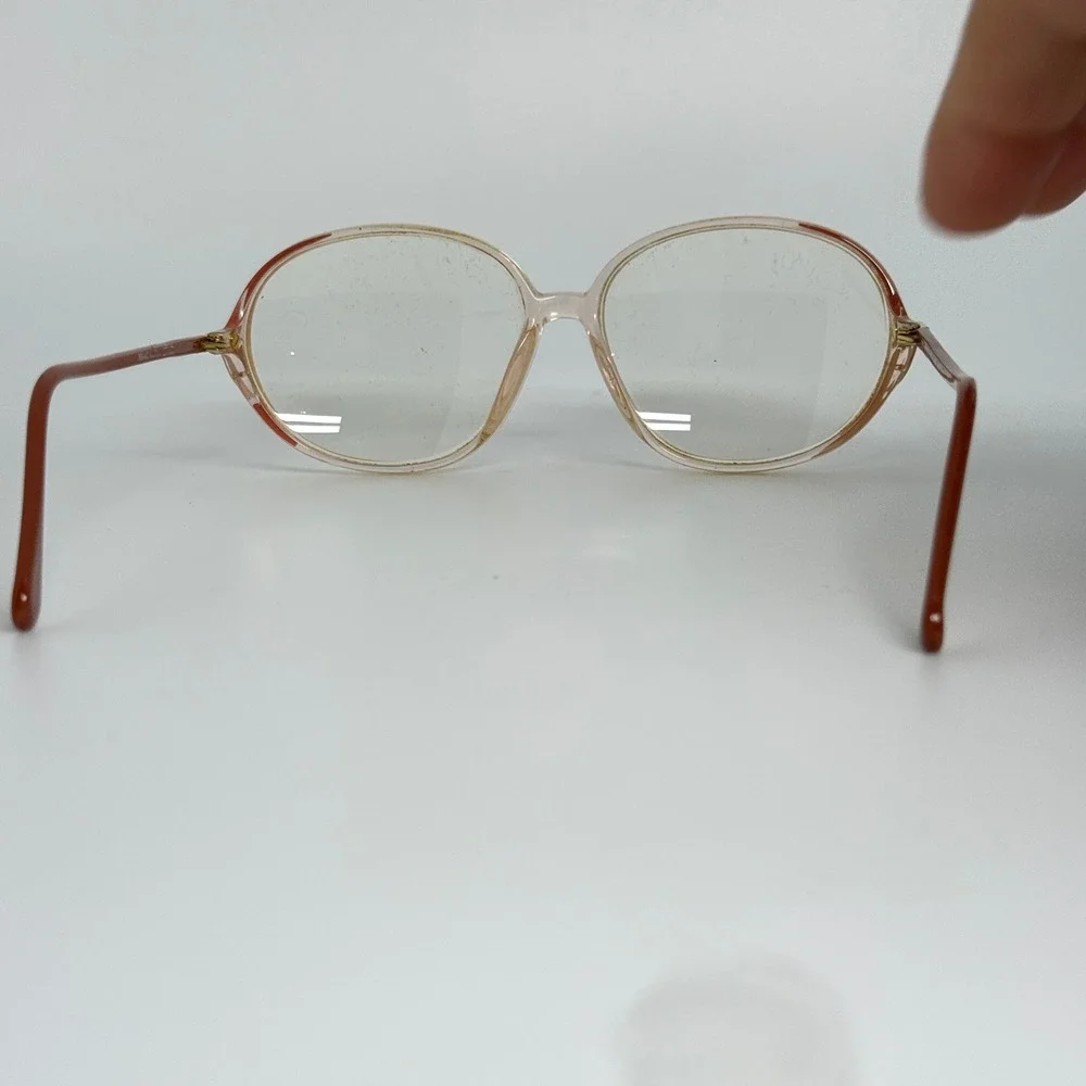 SPX M 1765 Oversized Round Clear Lens Glasses Frame Austria‎ 55 13 21145